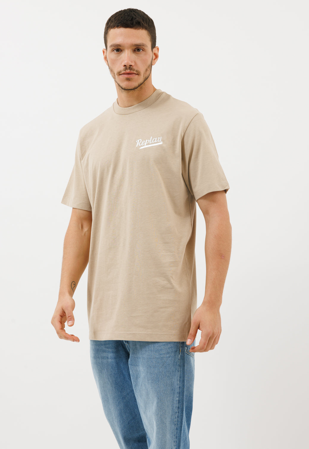 טי שירט קצרה Oversize Bla גברים