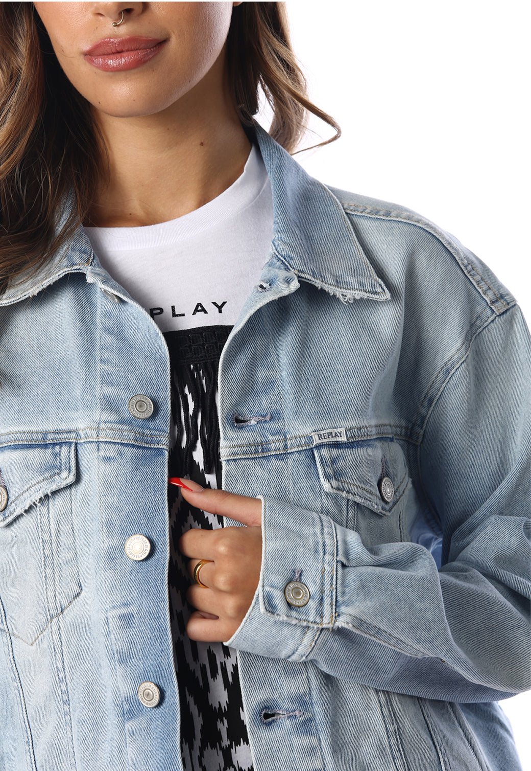 ג'קט ג'ינס | נשים - Replay