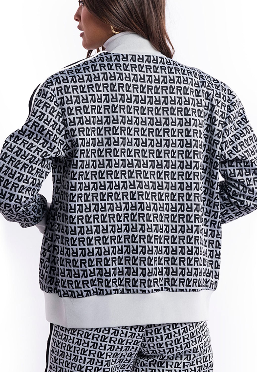 ז׳קט צווארון מרוכסן | נשים BLACK / S