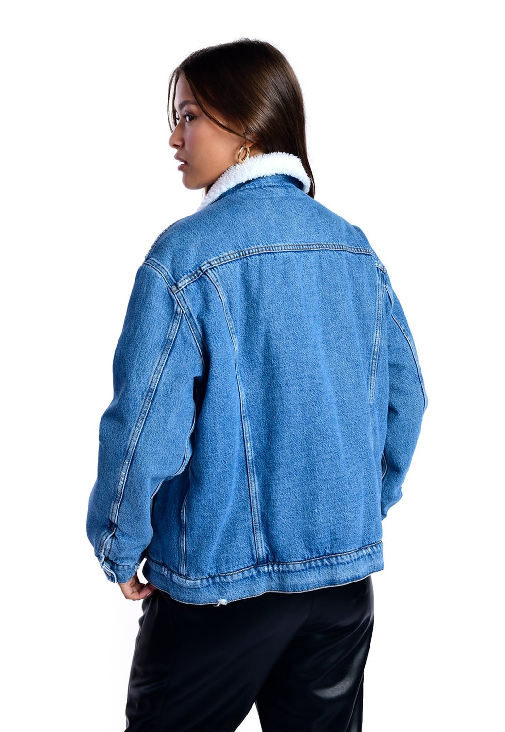 ז׳קט ג׳ינס קלאסי | נשים BLUE / S