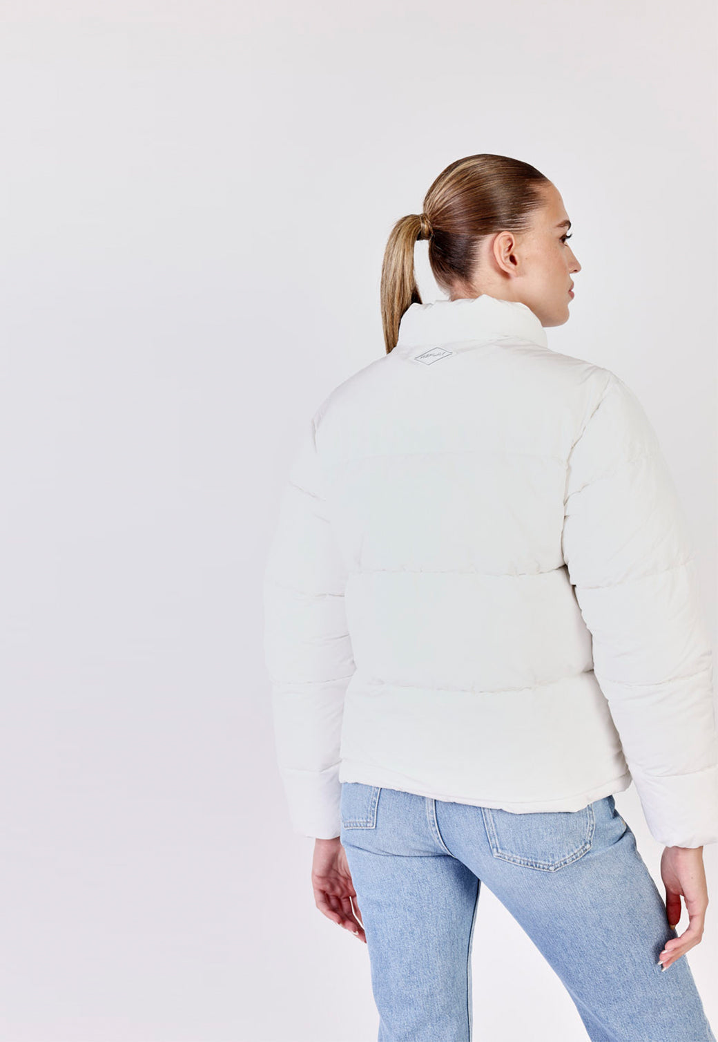 מעיל פאפר עם כיסים נשים