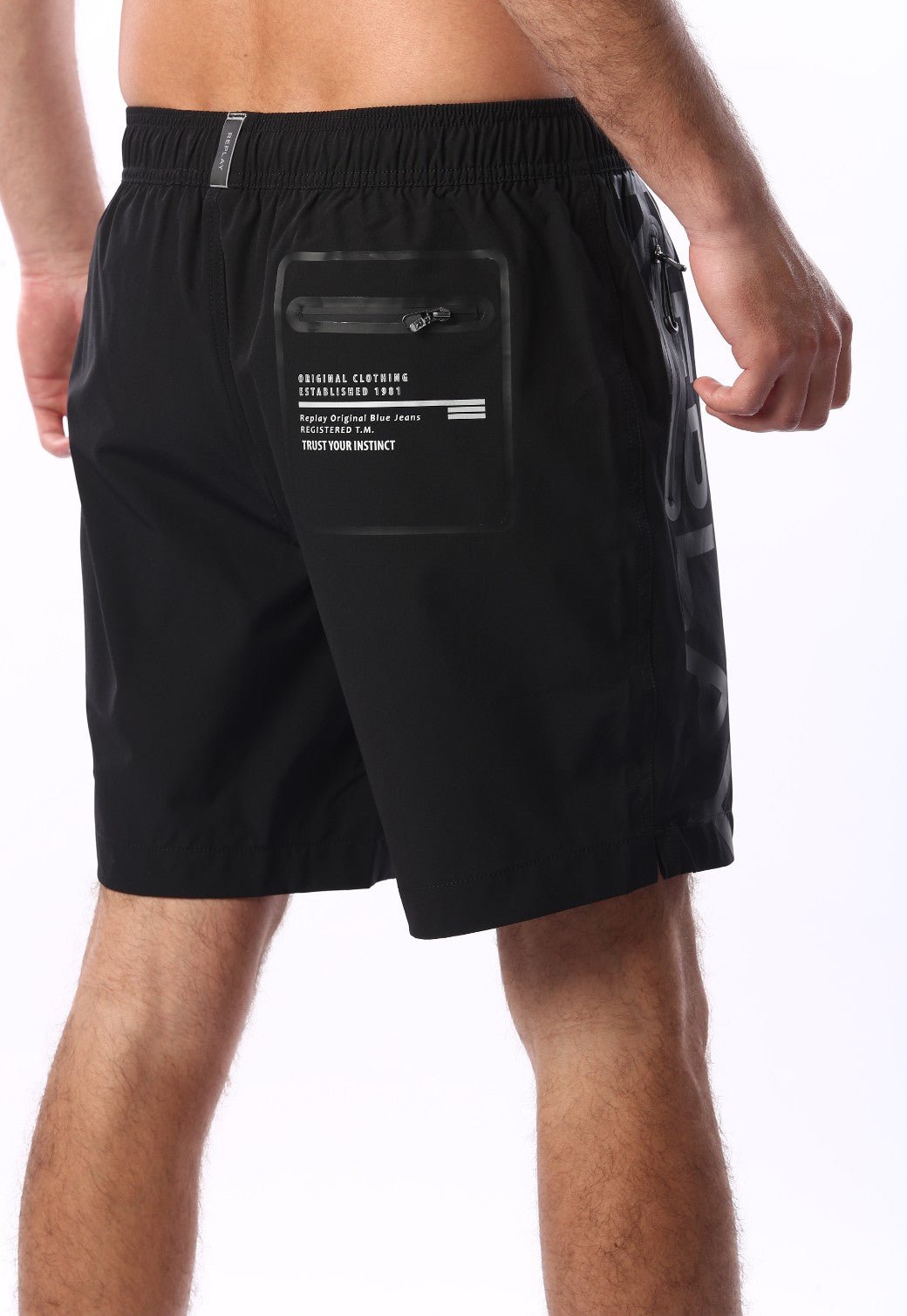 בגד ים לוגו גברים - Replay