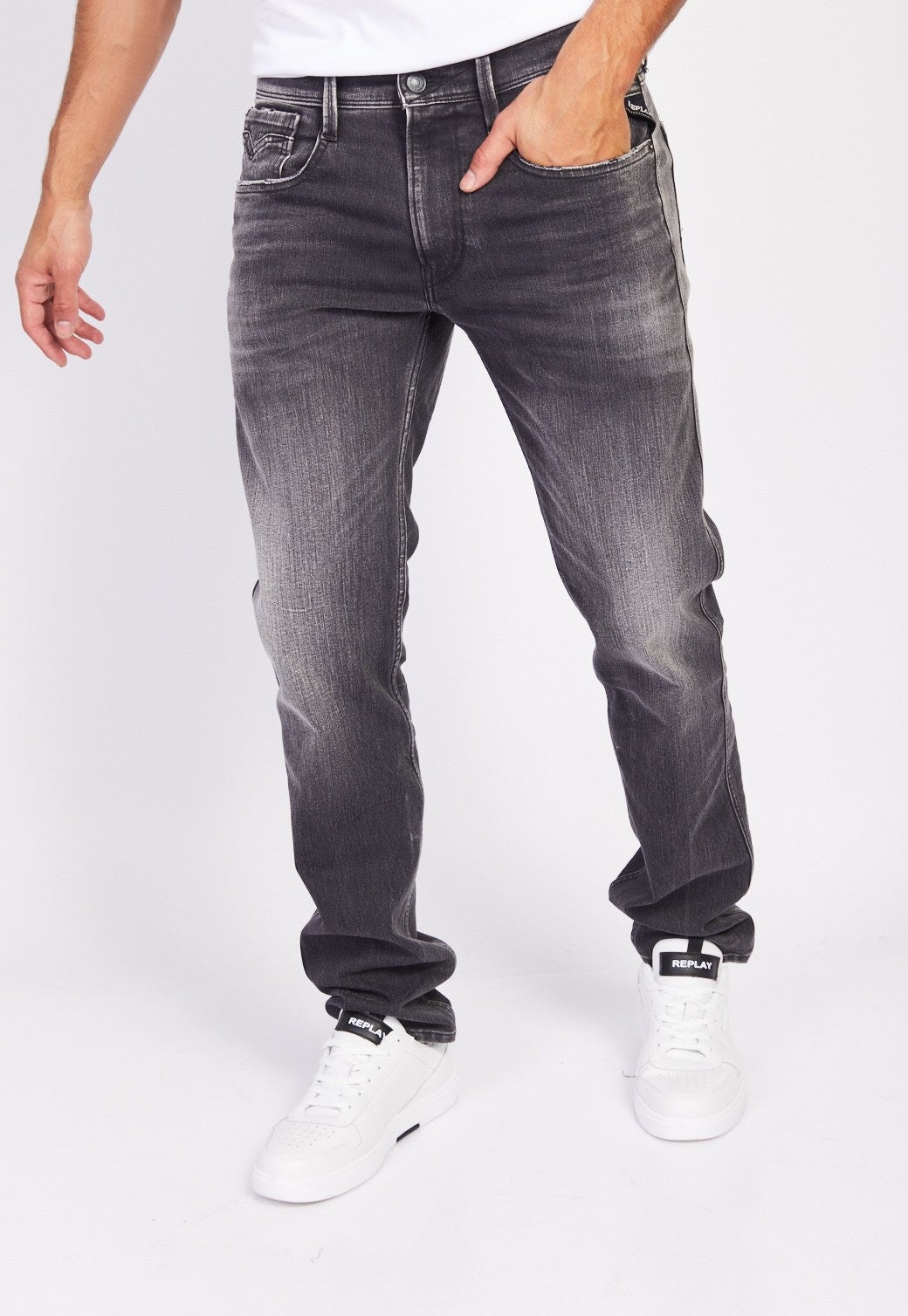 ג'ינס Anbass Slim Fit גברים - Replay