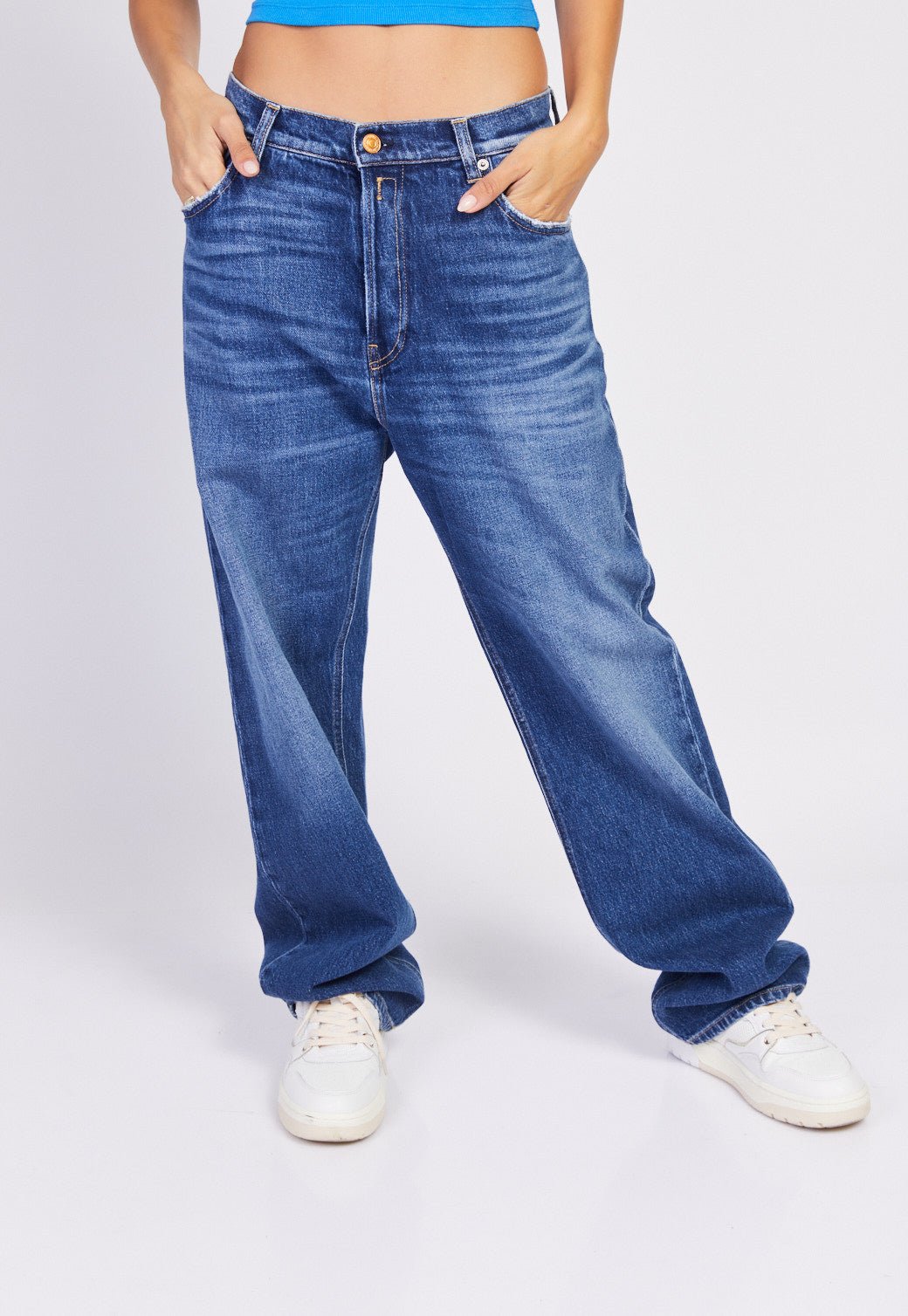 ג'ינס Jaylie רחב נשים - Replay