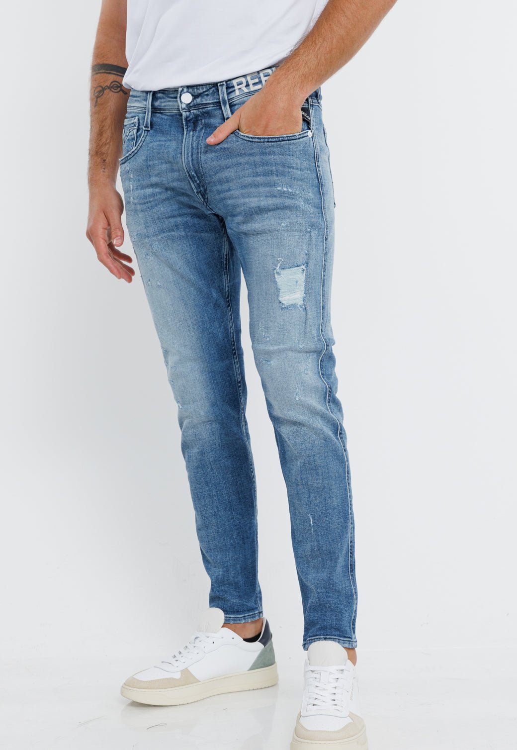 ג’ינס סקיני Bronny גברים - Replay