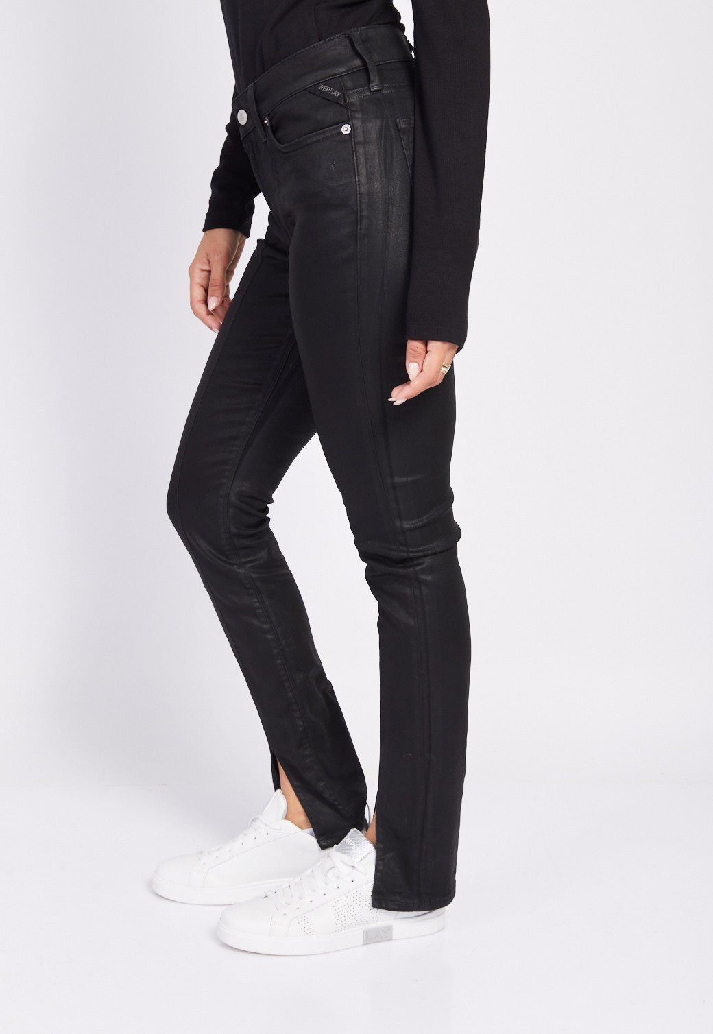 ג'ינס סקיני Luzien עם שסע בחזית נשים - Replay