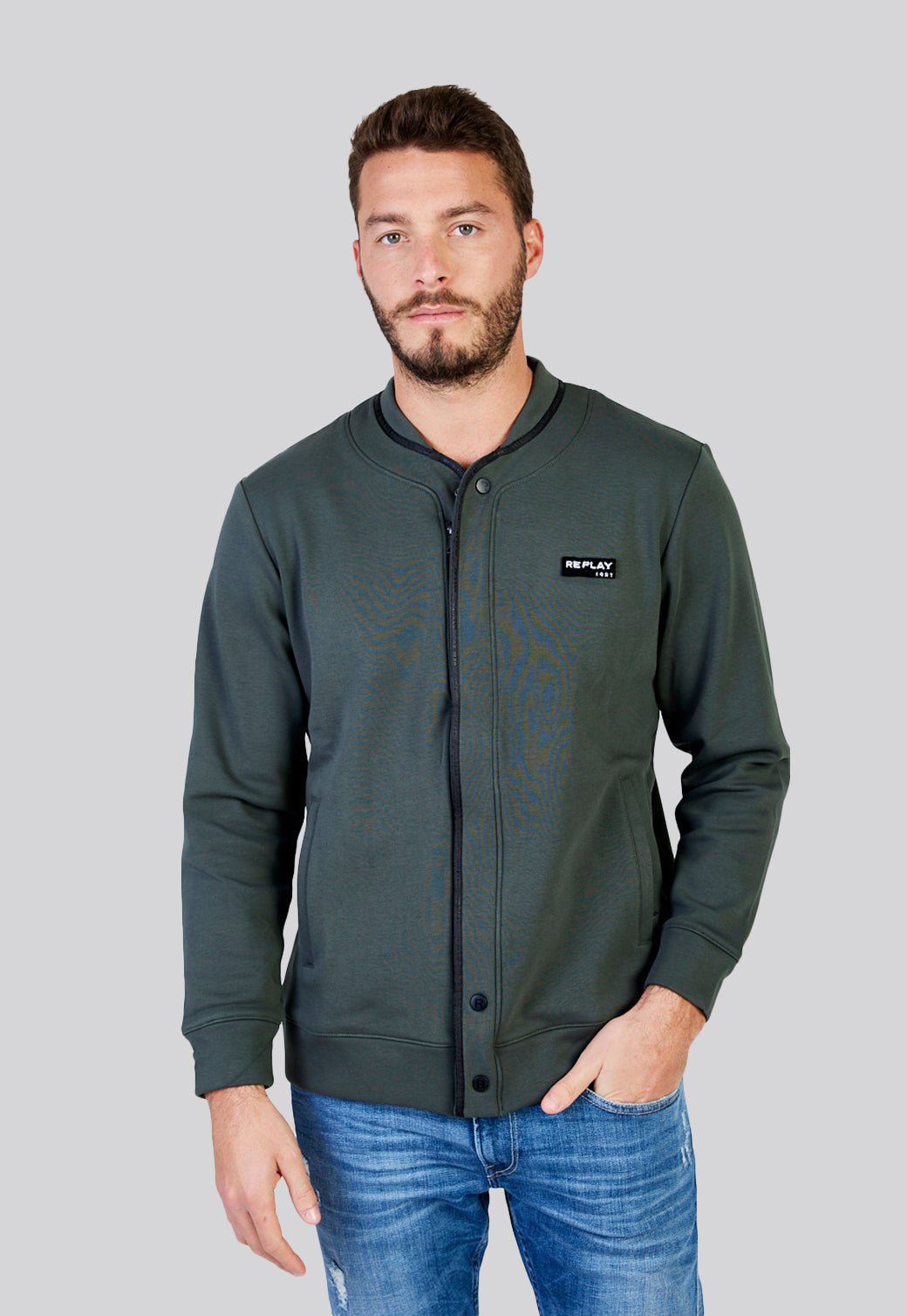 ג'קט בייסבול גברים - Replay