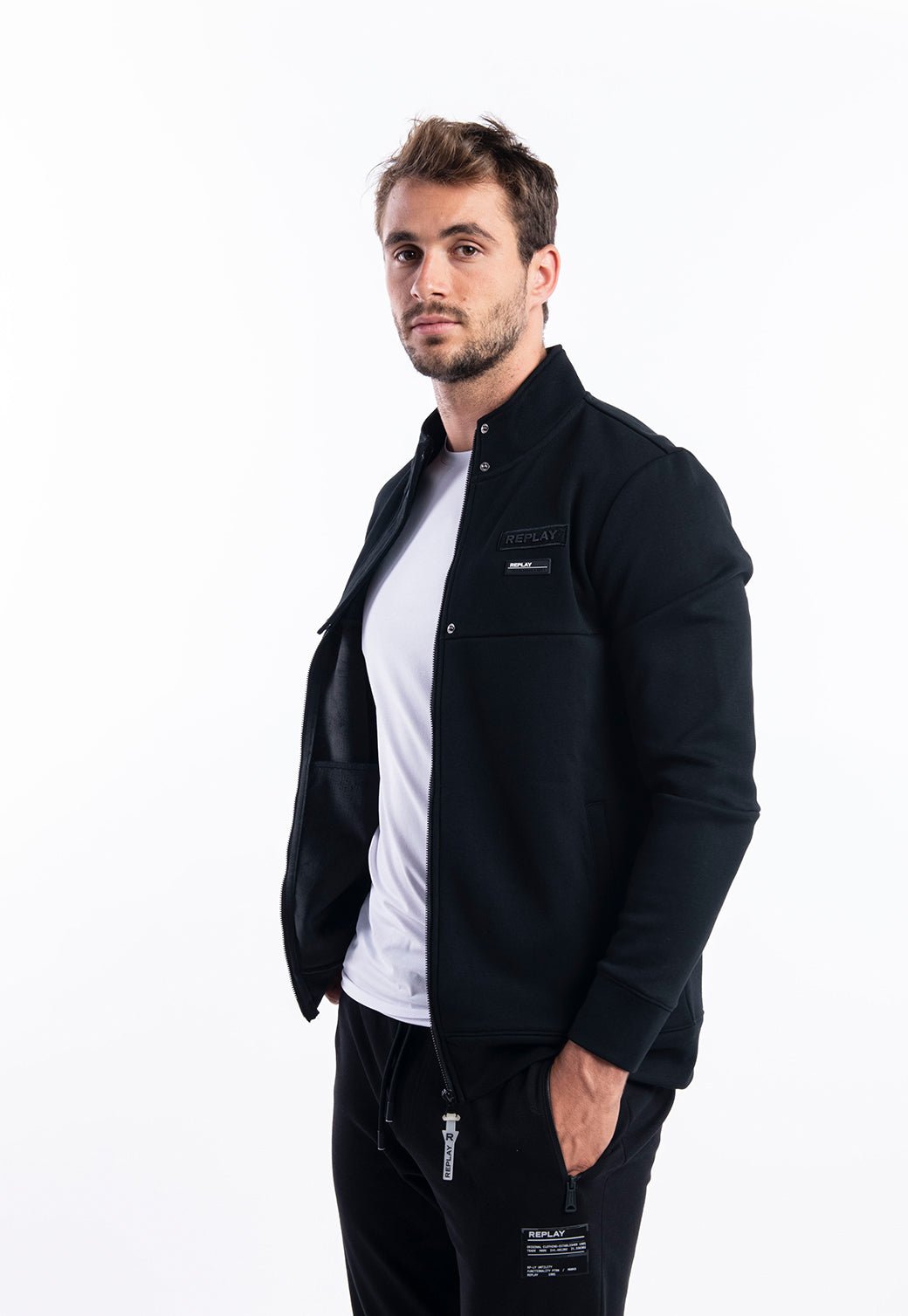 ג'קט מרוכסן בשילוב טיקטקים גברים - Replay