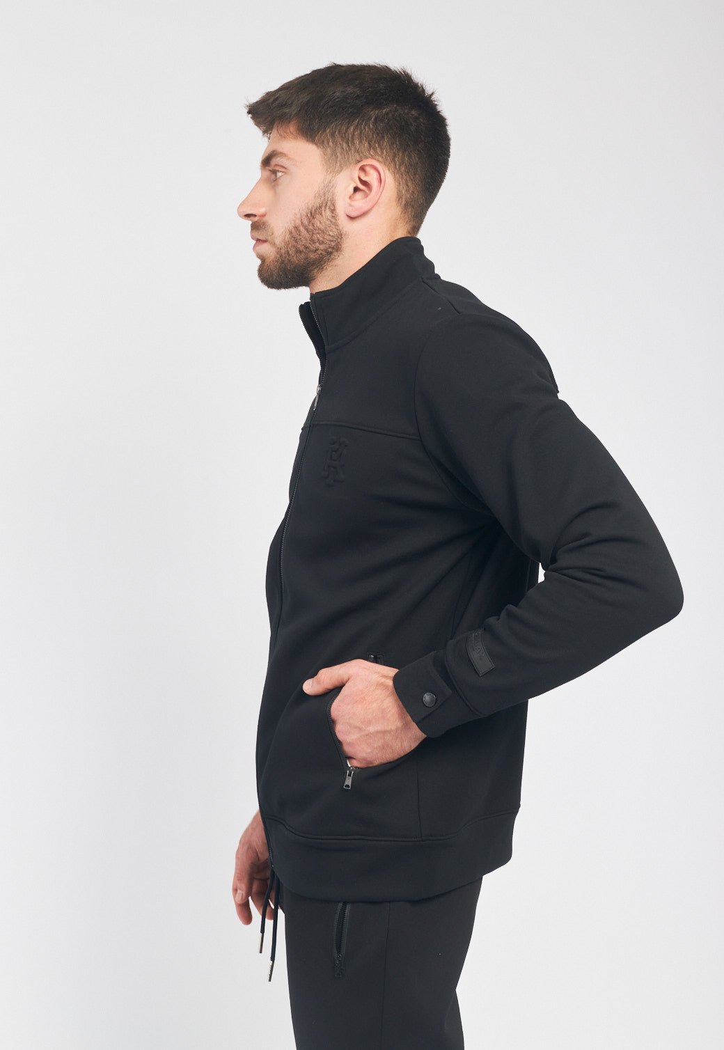 ג'קט מרוכסן עם כיסים צידיים גברים - Replay