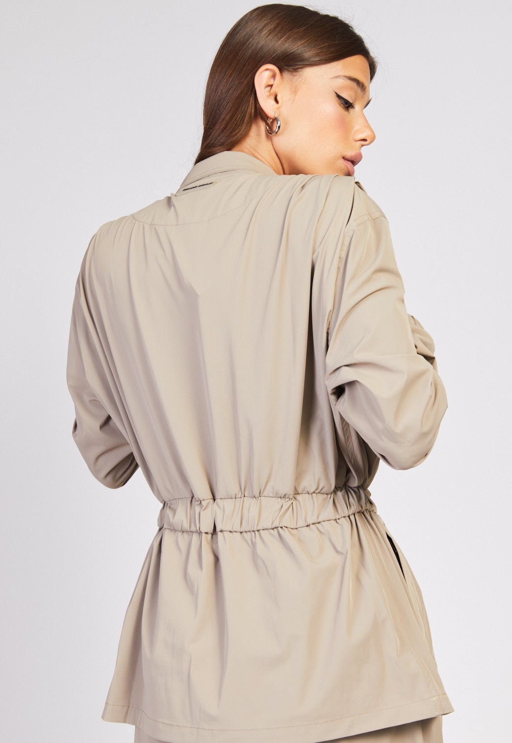 ג'קט ניילון מרוכסן נשים - Replay