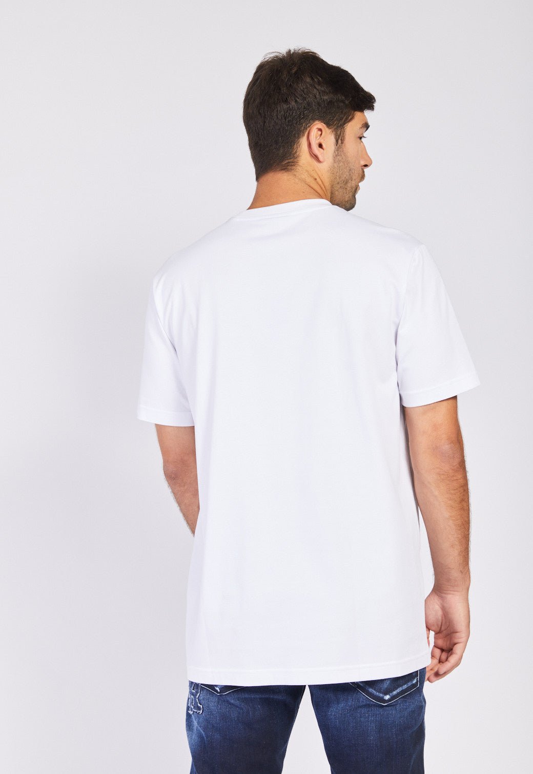 טי שירט קצרה אוברסייז גברים - Replay