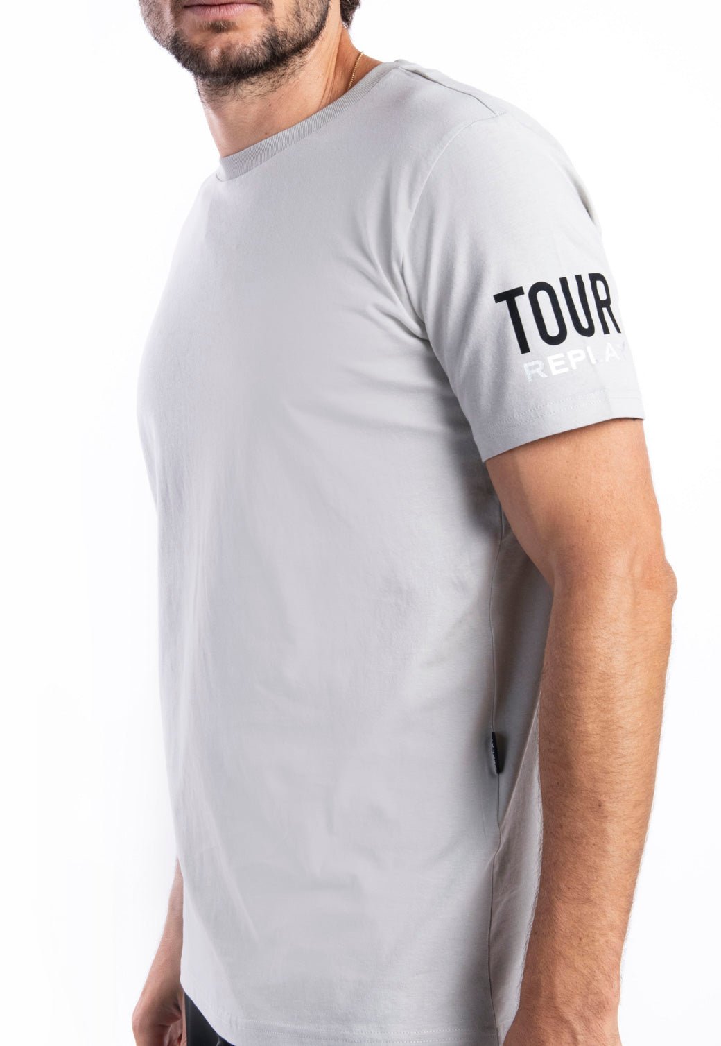 טי שירט קצרה CITY VIBES גברים - Replay