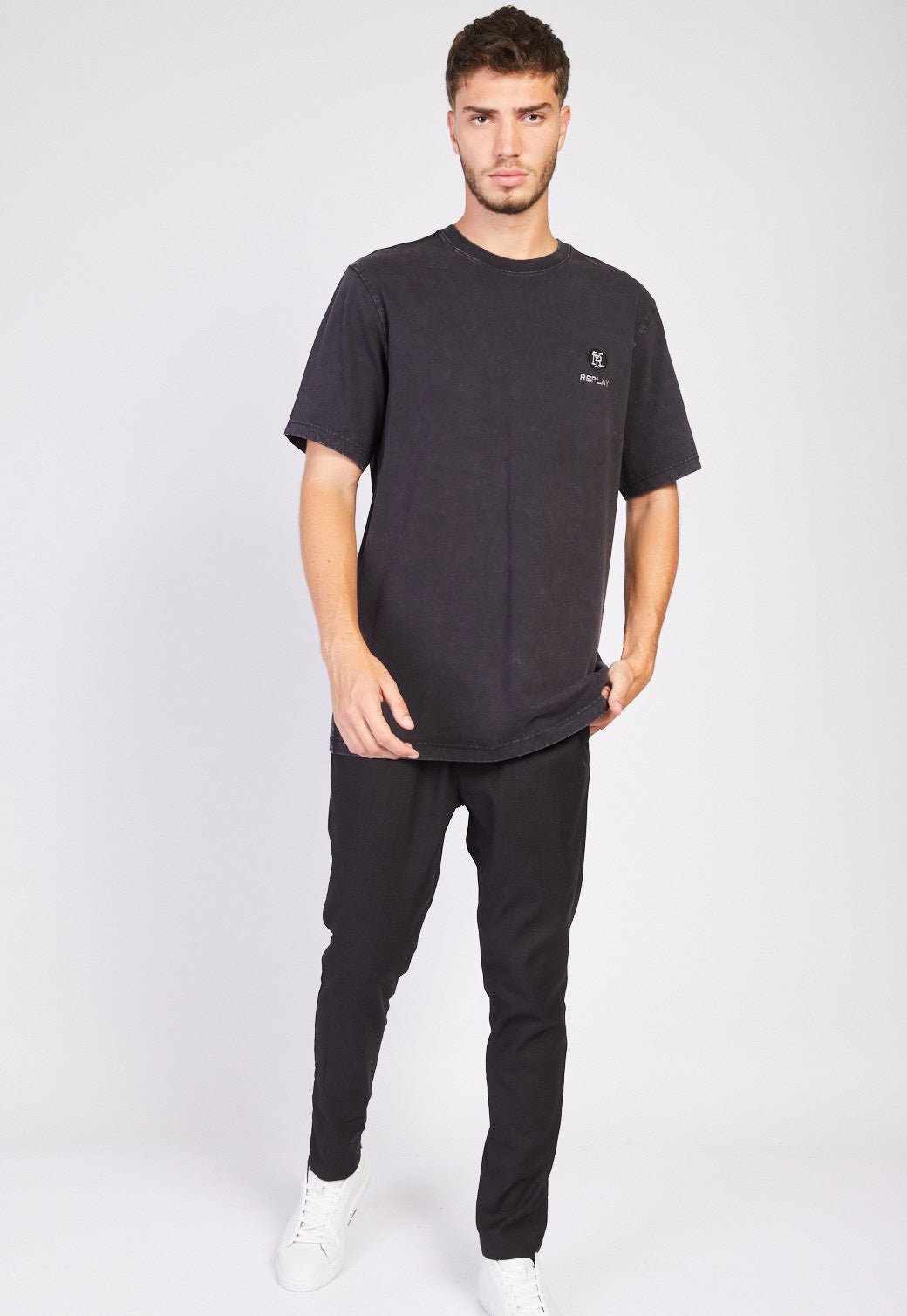 טי שירט קצרה גברים - Replay