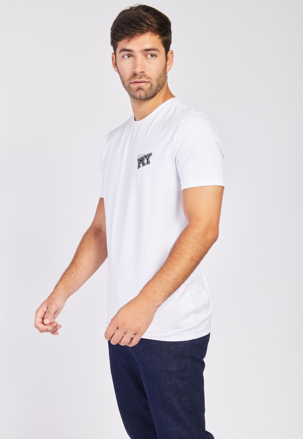 טי שירט קצרה לייקרה גברים - Replay