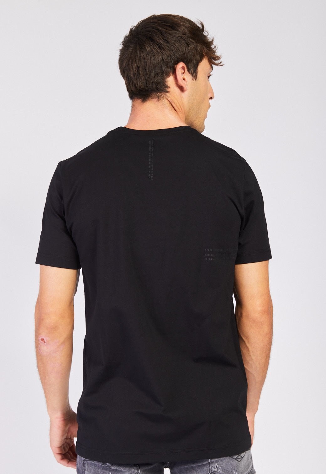 טי שירט קצרה לייקרה גברים - Replay