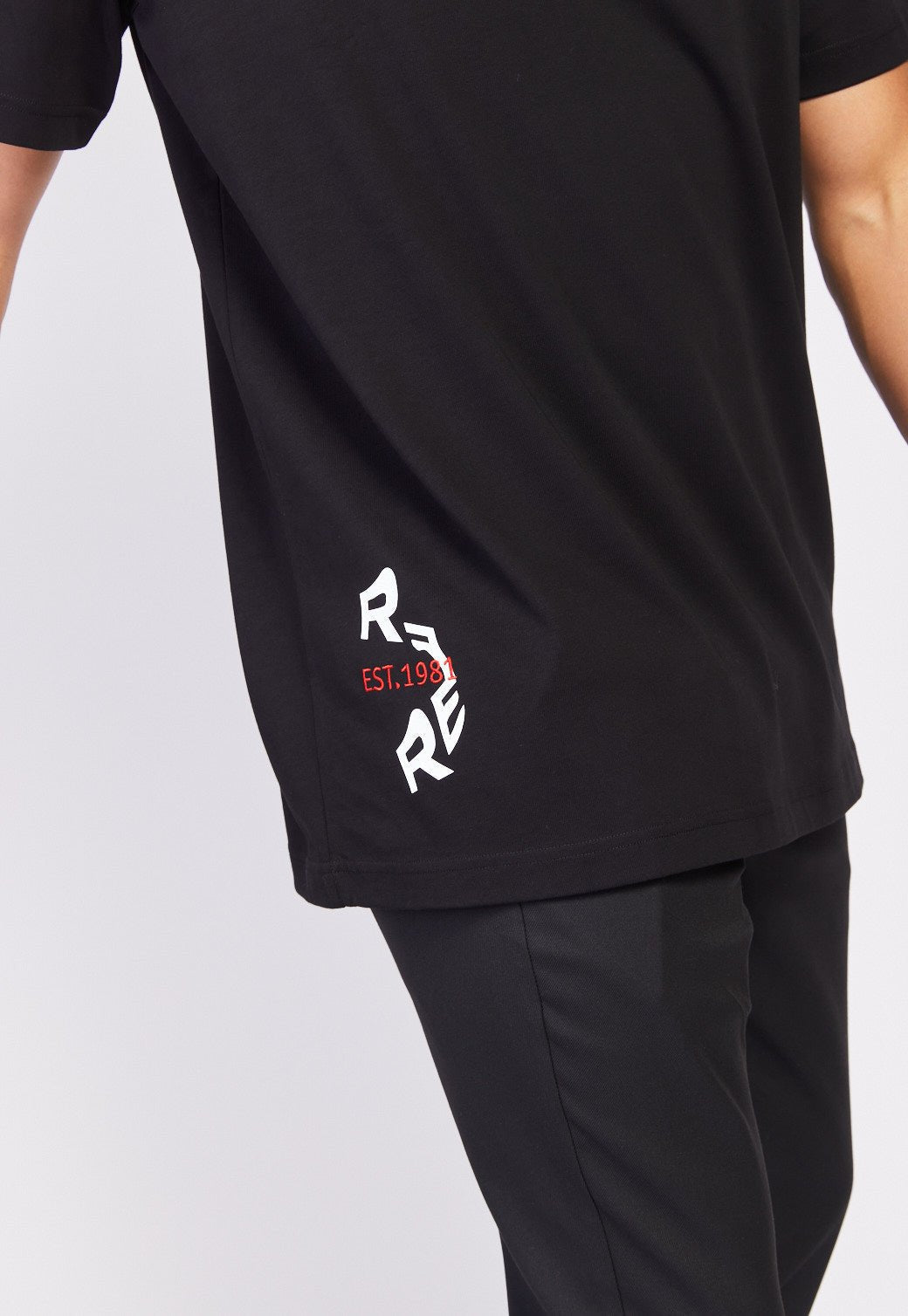 טי שירט קצרה עם לוגו גברים - Replay