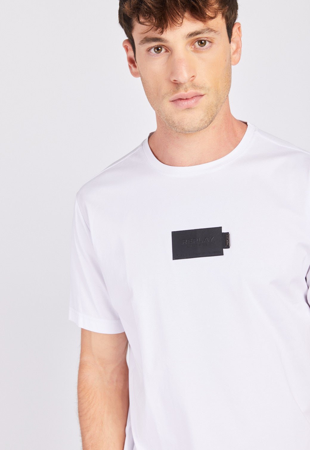 טי שירט מרצרייז קצרה גברים - Replay