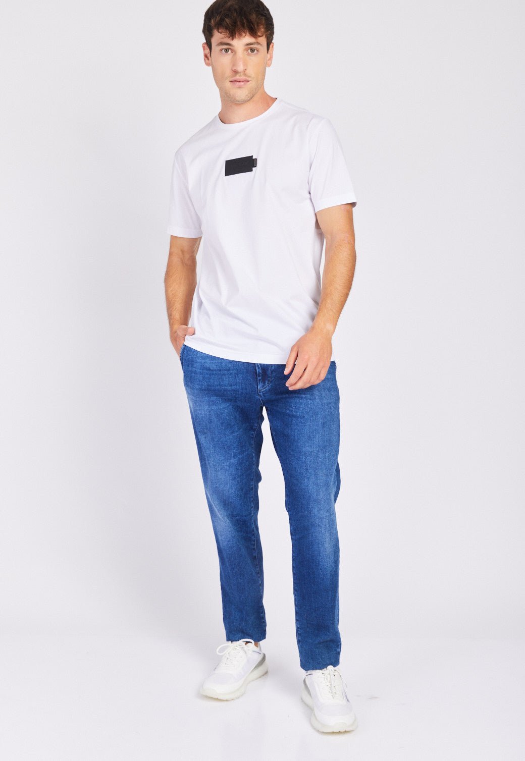 טי שירט מרצרייז קצרה גברים - Replay