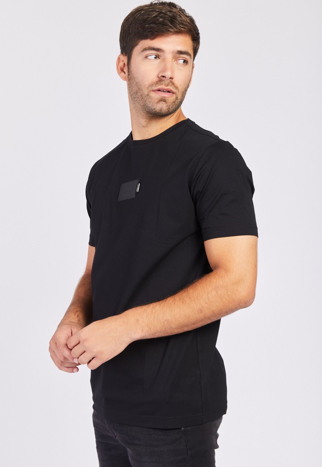 טי שירט מרצרייז קצרה גברים - Replay