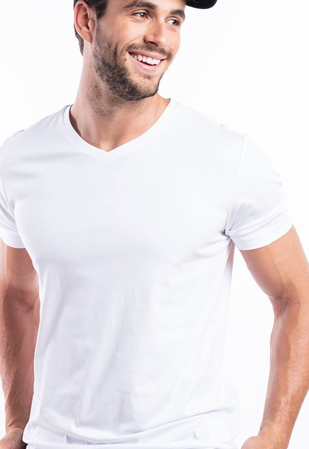 טי שירט וי קצרה גברים - Replay