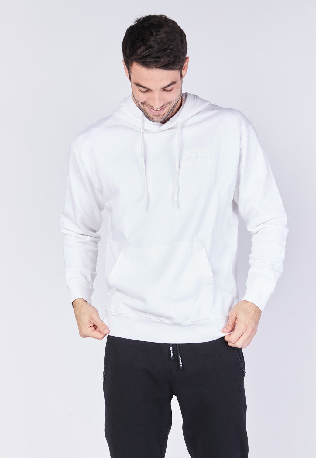 קפוצ'ון עם לוגו גברים - Replay