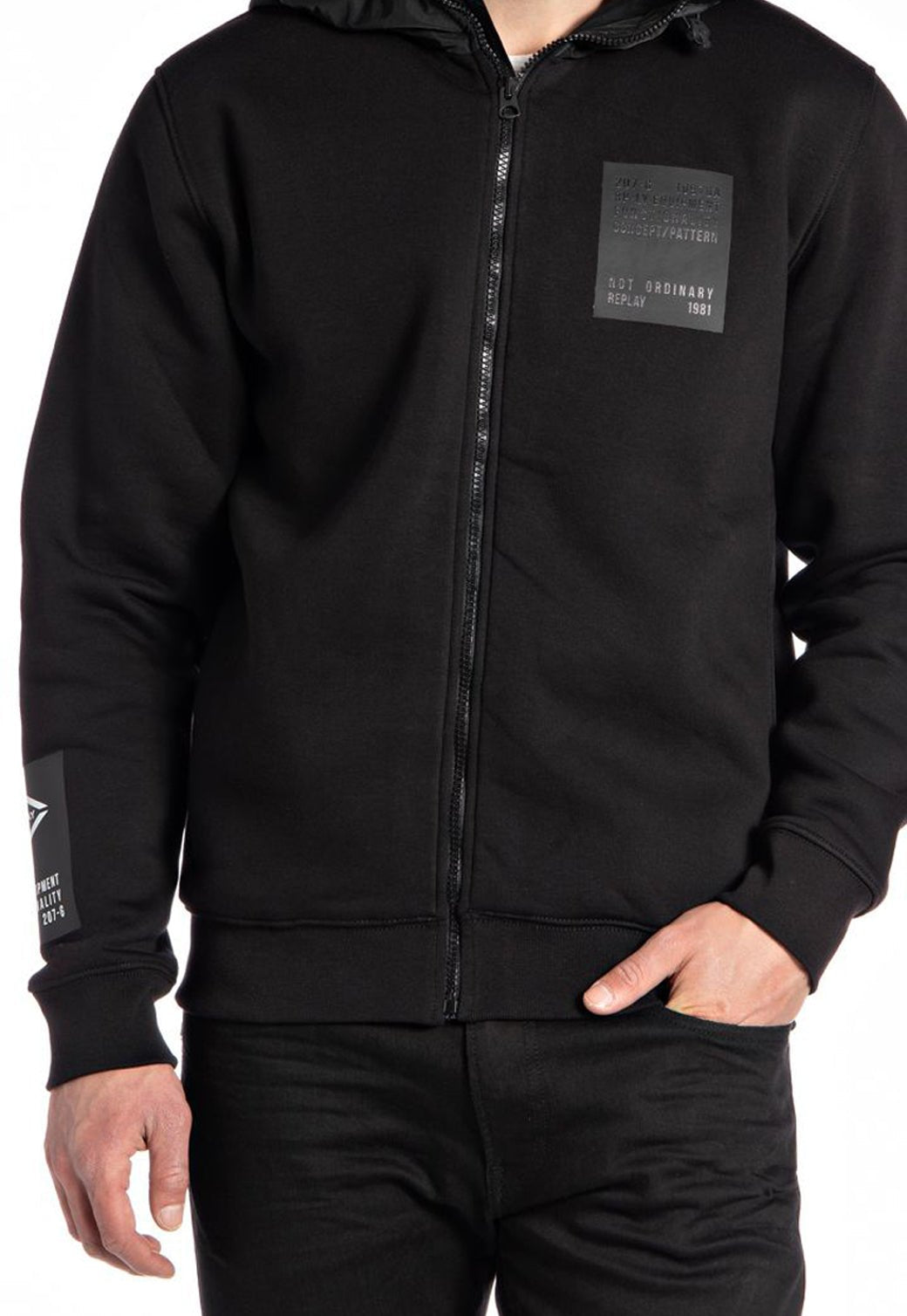 קפוצ'ון עם לוגו גברים - Replay