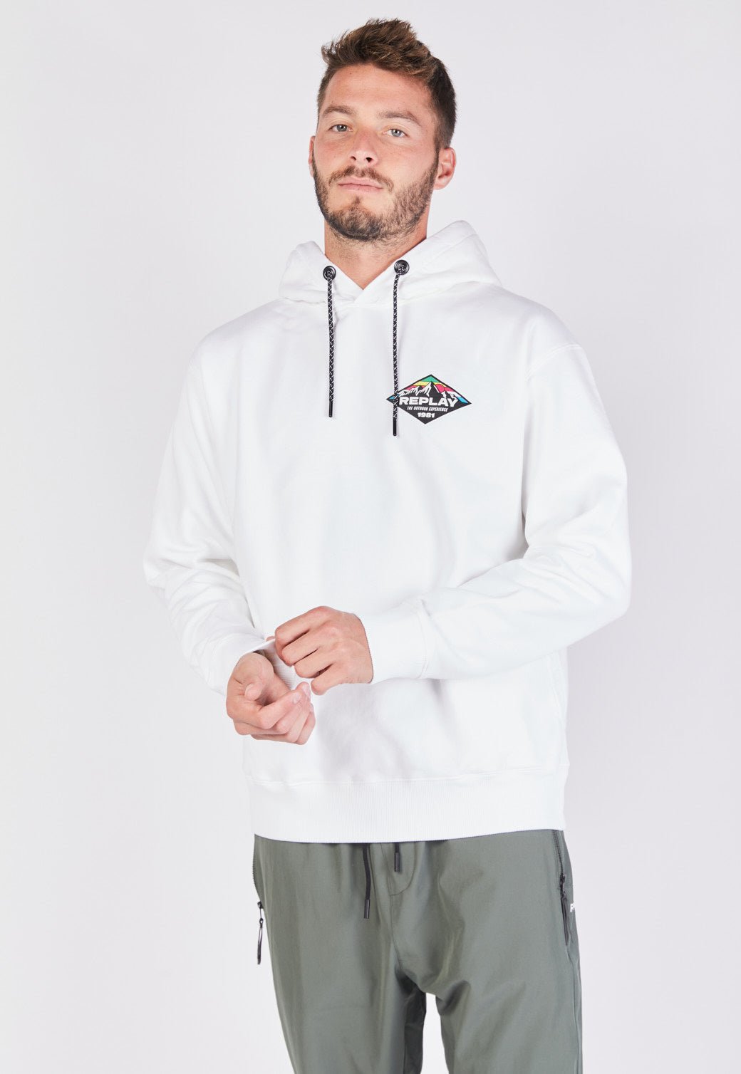 קפוצ'ון עם לוגו גברים - Replay