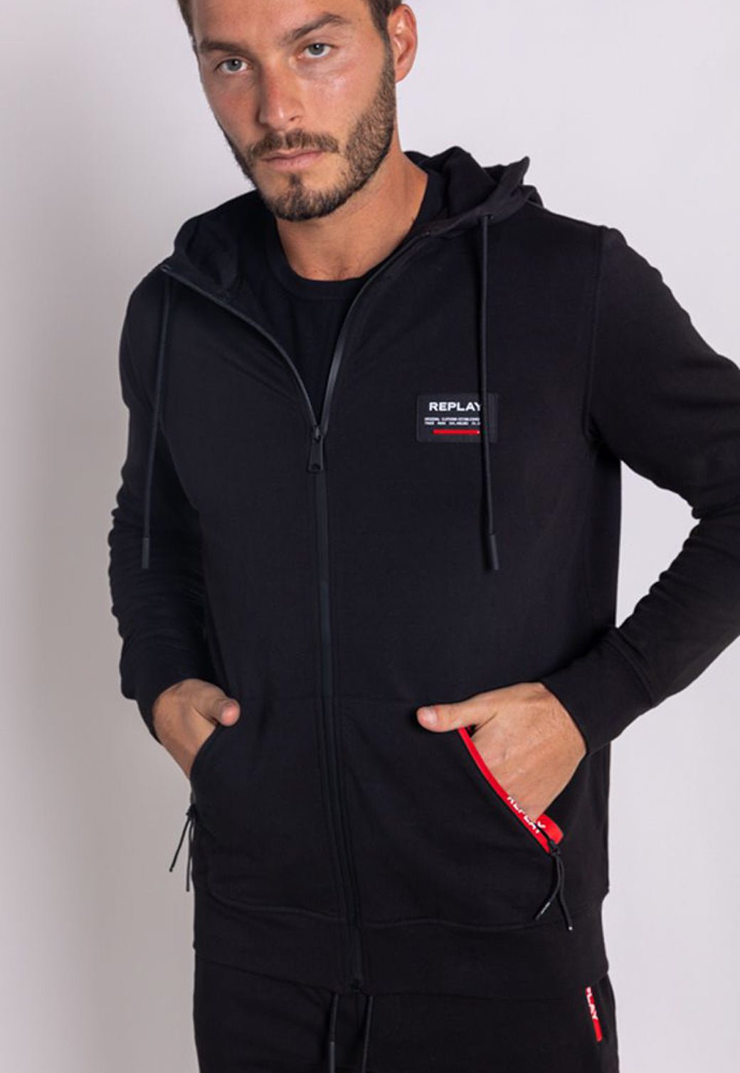 קפוצ'ון עם לוגו גברים - Replay