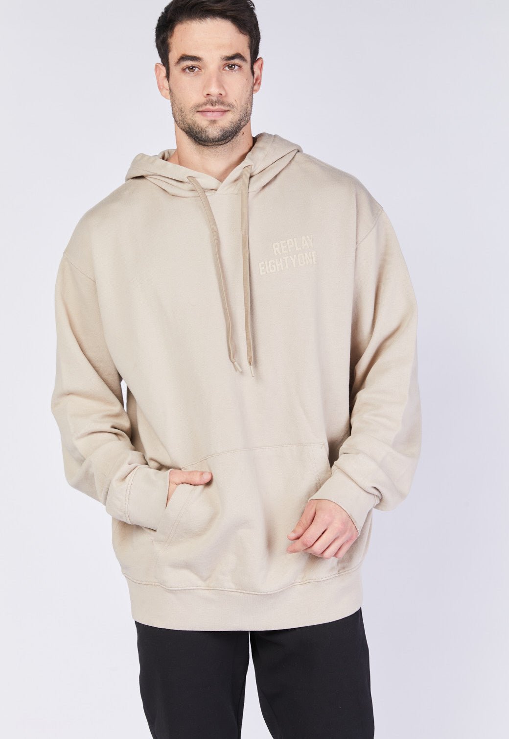 קפוצ'ון עם לוגו גברים - Replay