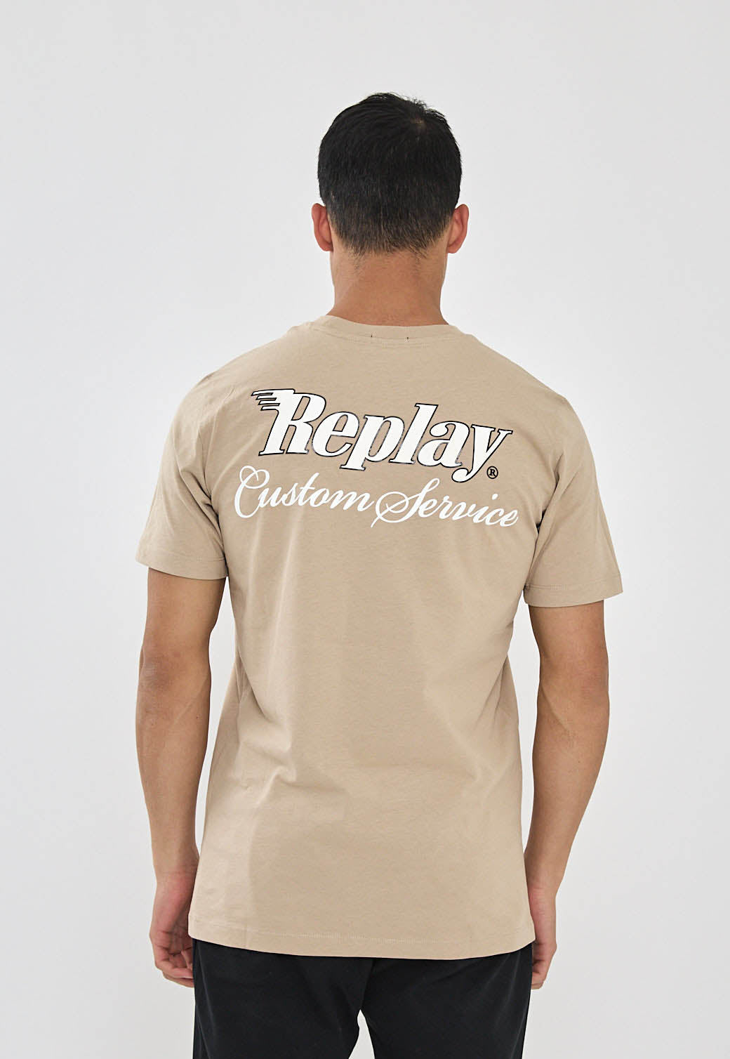 טי שירט קצרה Regular R גברים