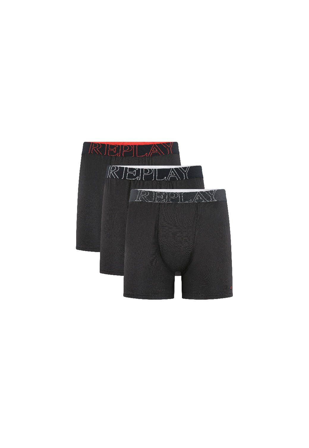 מארז 3 תחתוני בוקסר לגברים - Replay