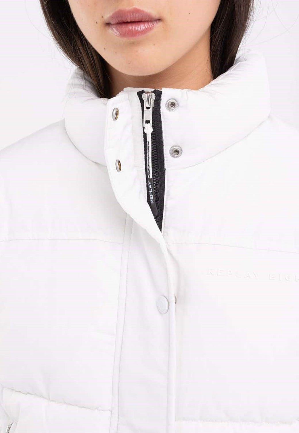 מעיל פאפר עם כיסים נשים