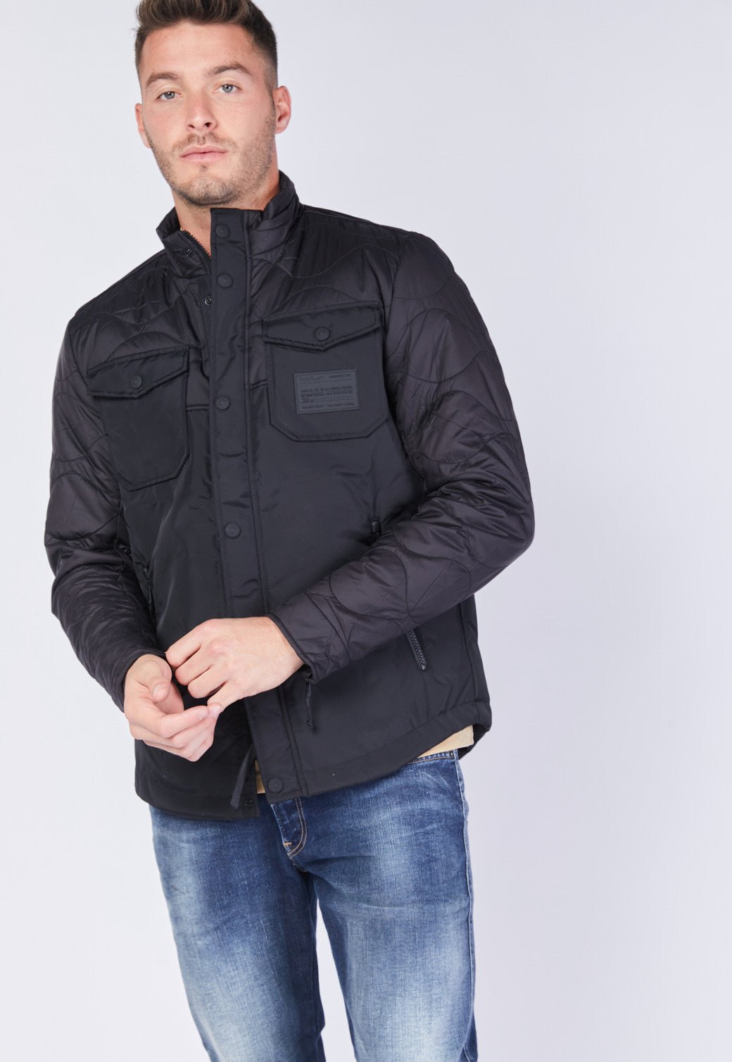 מעיל עם לוגו גברים - Replay