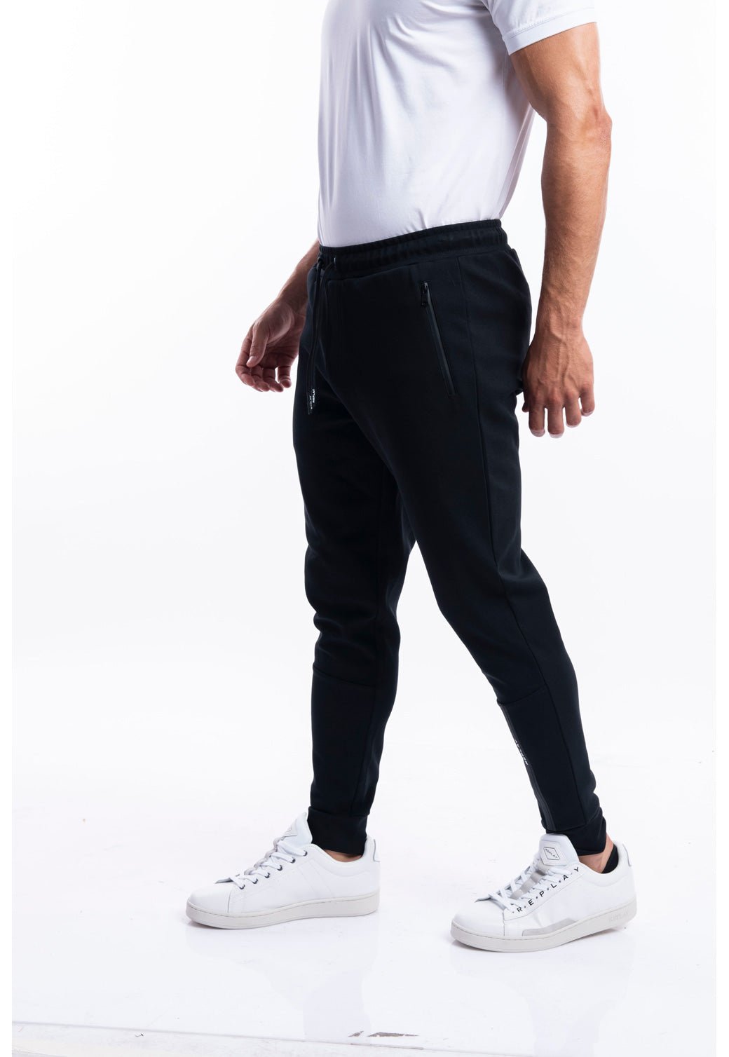 מכנסי אינטרלוק עם רוכסן גברים - Replay