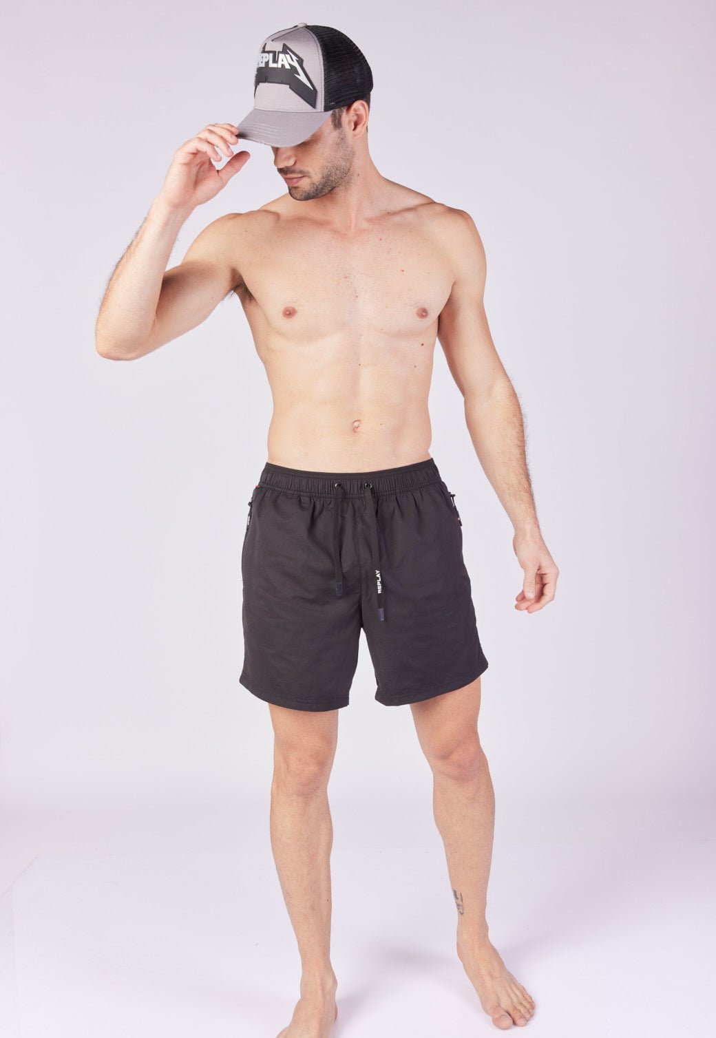 מכנסי בגד ים עם כיסים גברים - Replay