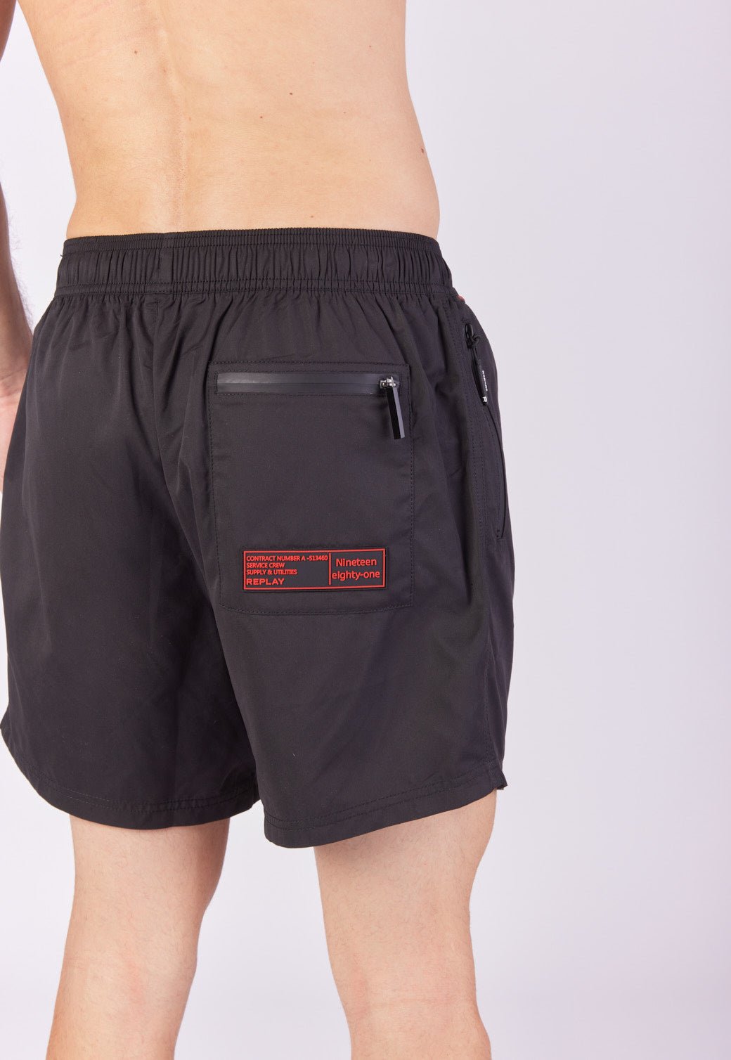 מכנסי בגד ים עם כיסים גברים - Replay