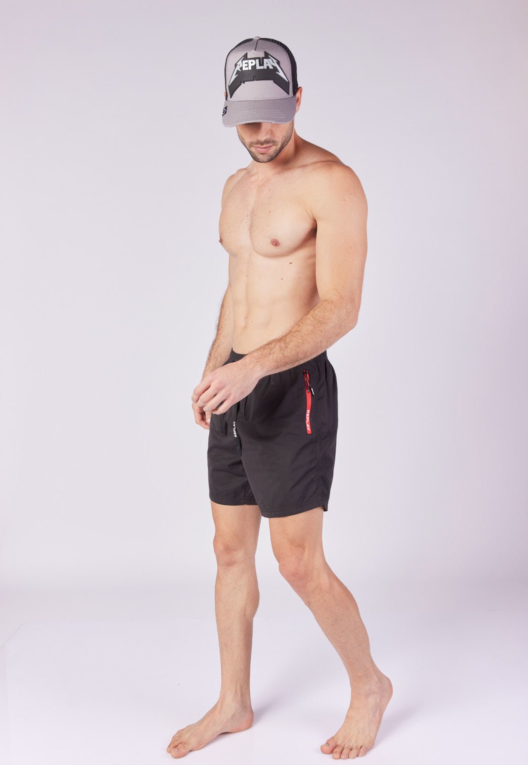 מכנסי בגד ים עם כיסים גברים - Replay
