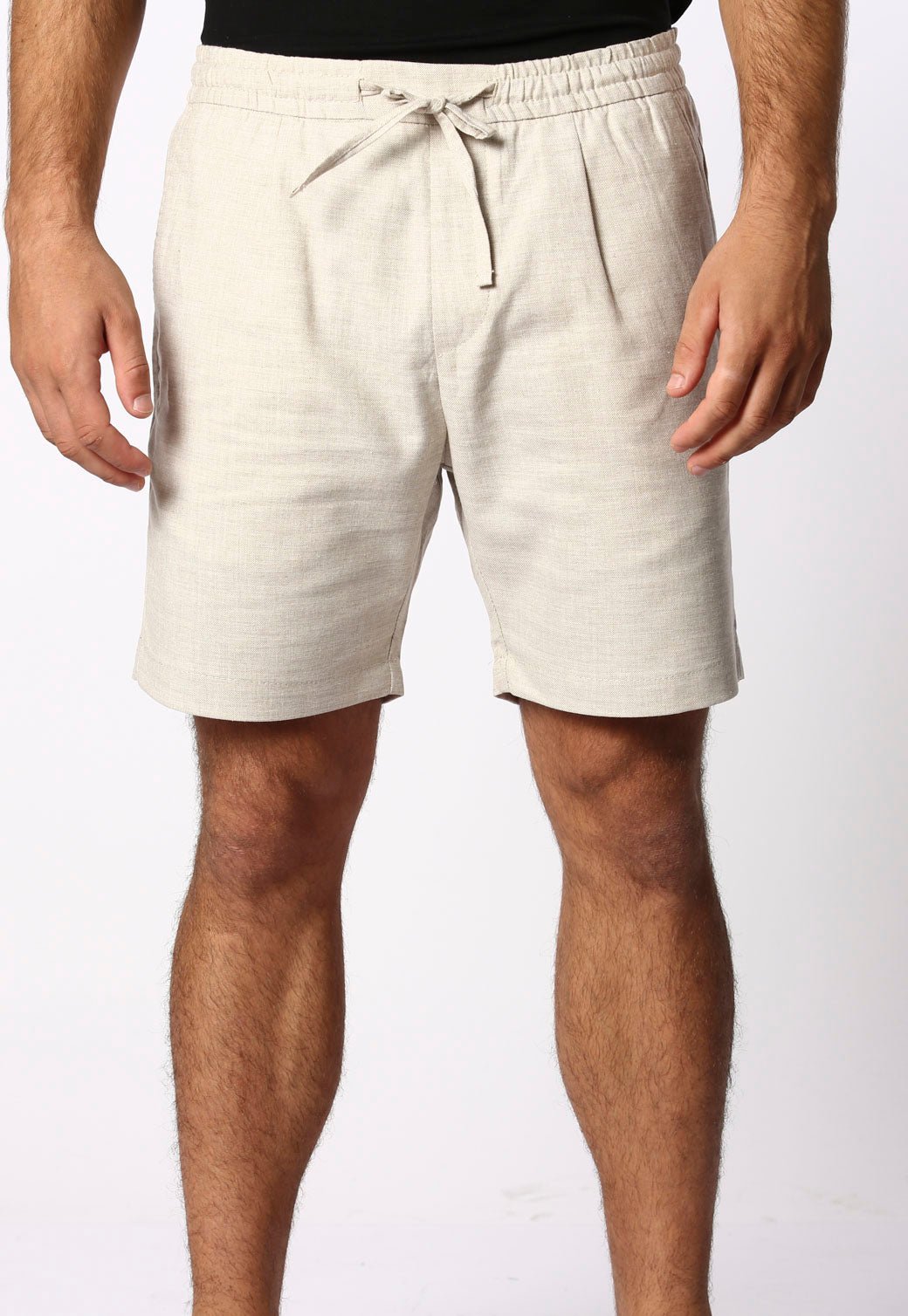 מכנסי פשתן קצרים גברים - Replay