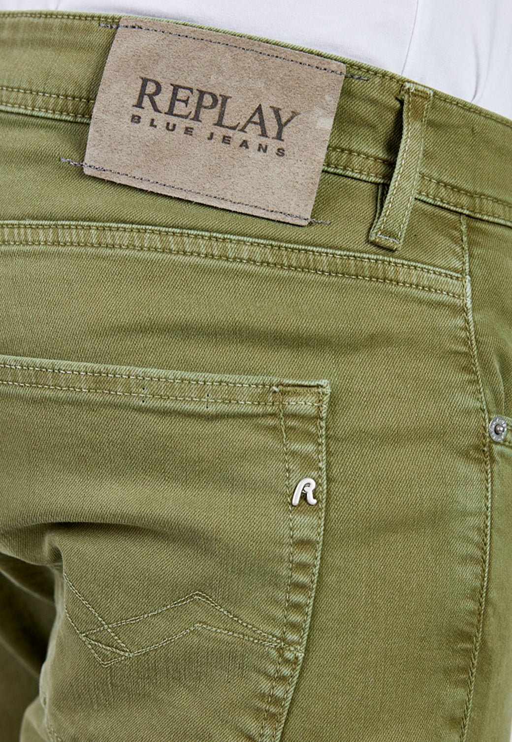 מכנסי ג’ינס Straight Fit GROVER גברים - Replay