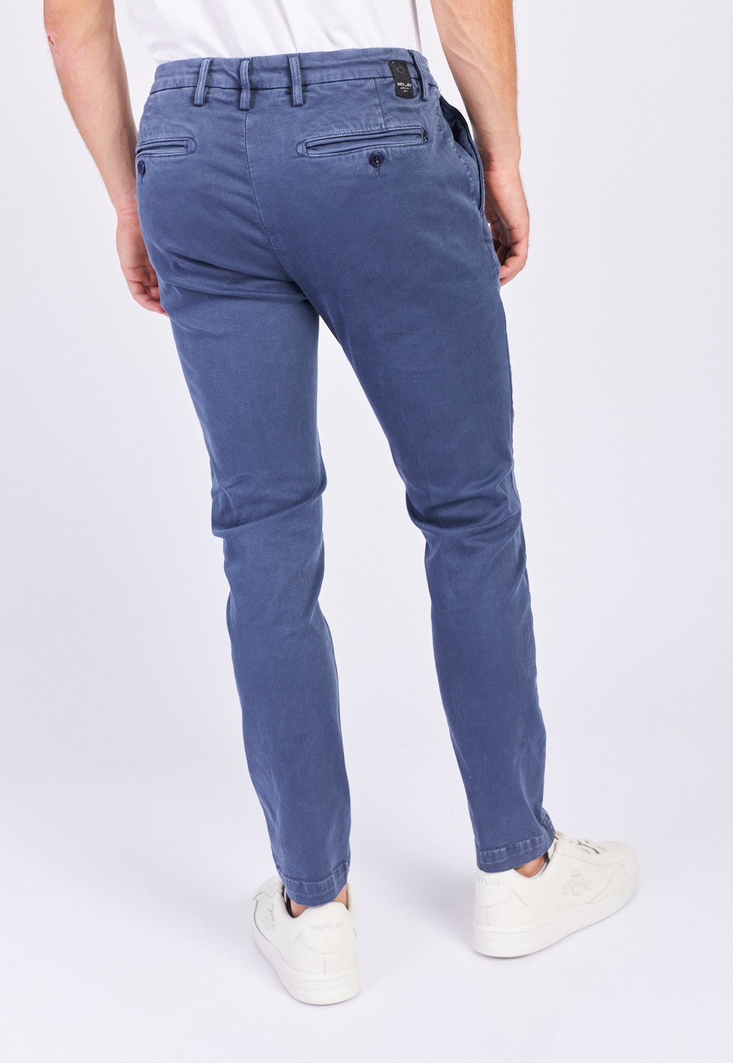 מכנסי צ'ינו Slim ZEUMAR גברים - Replay