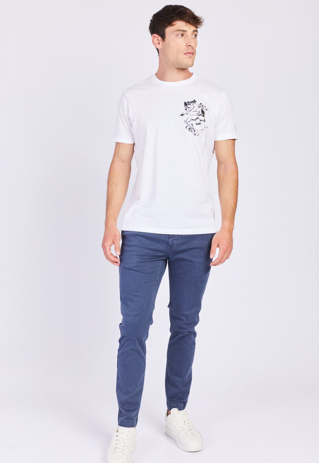 מכנסי צ'ינו Slim ZEUMAR גברים - Replay