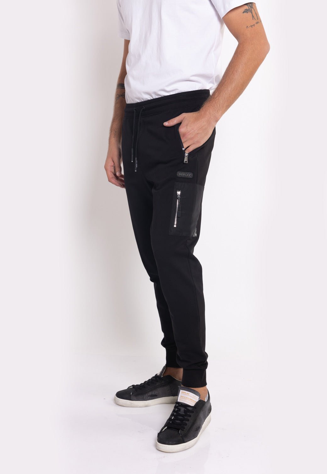 מכנסי טרנינג ארוכים גברים - Replay