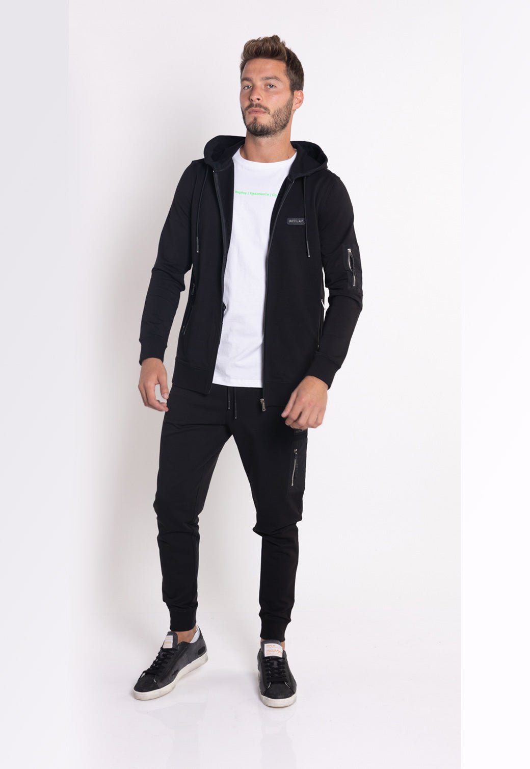 מכנסי טרנינג ארוכים גברים - Replay