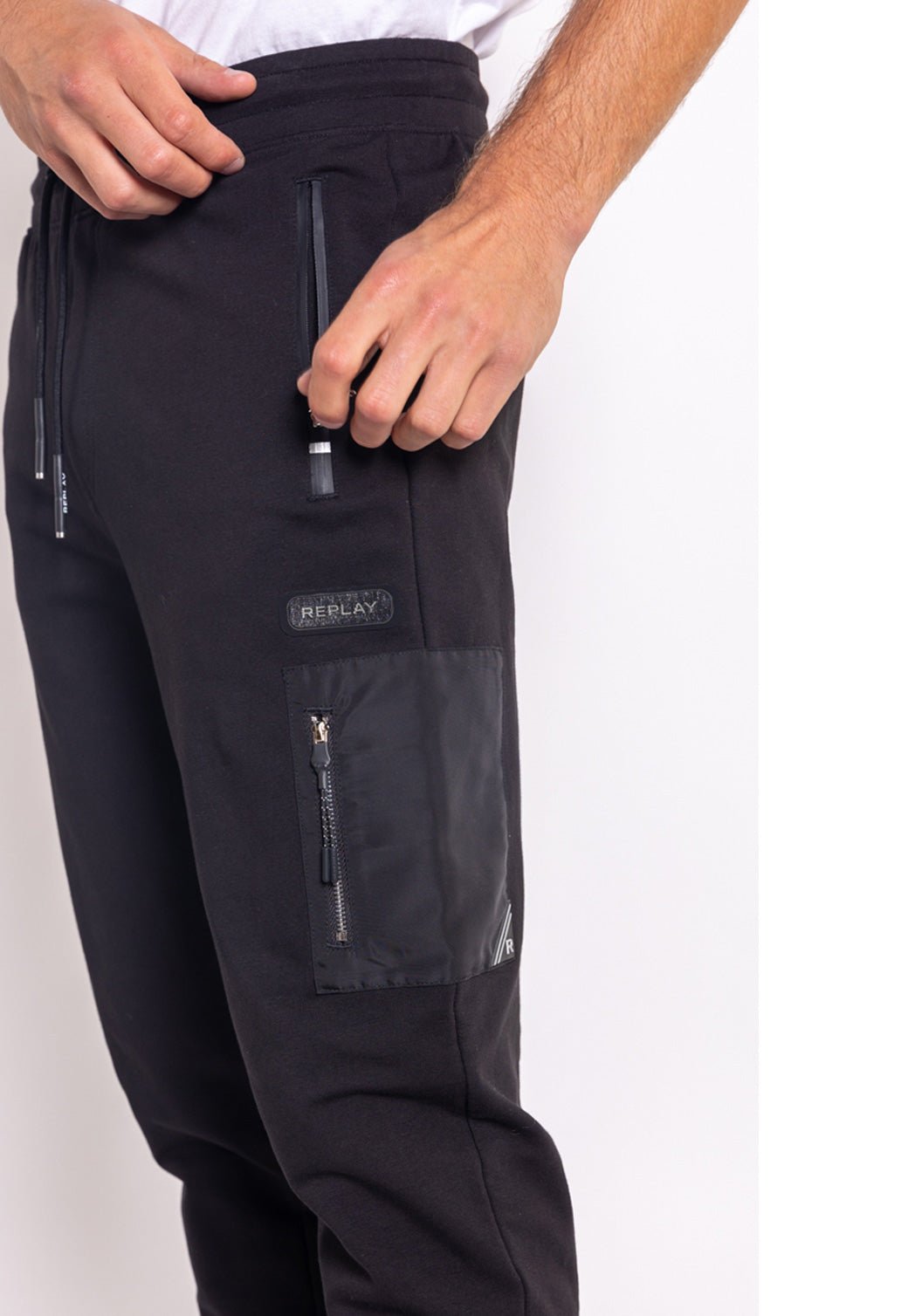 מכנסי טרנינג ארוכים גברים - Replay