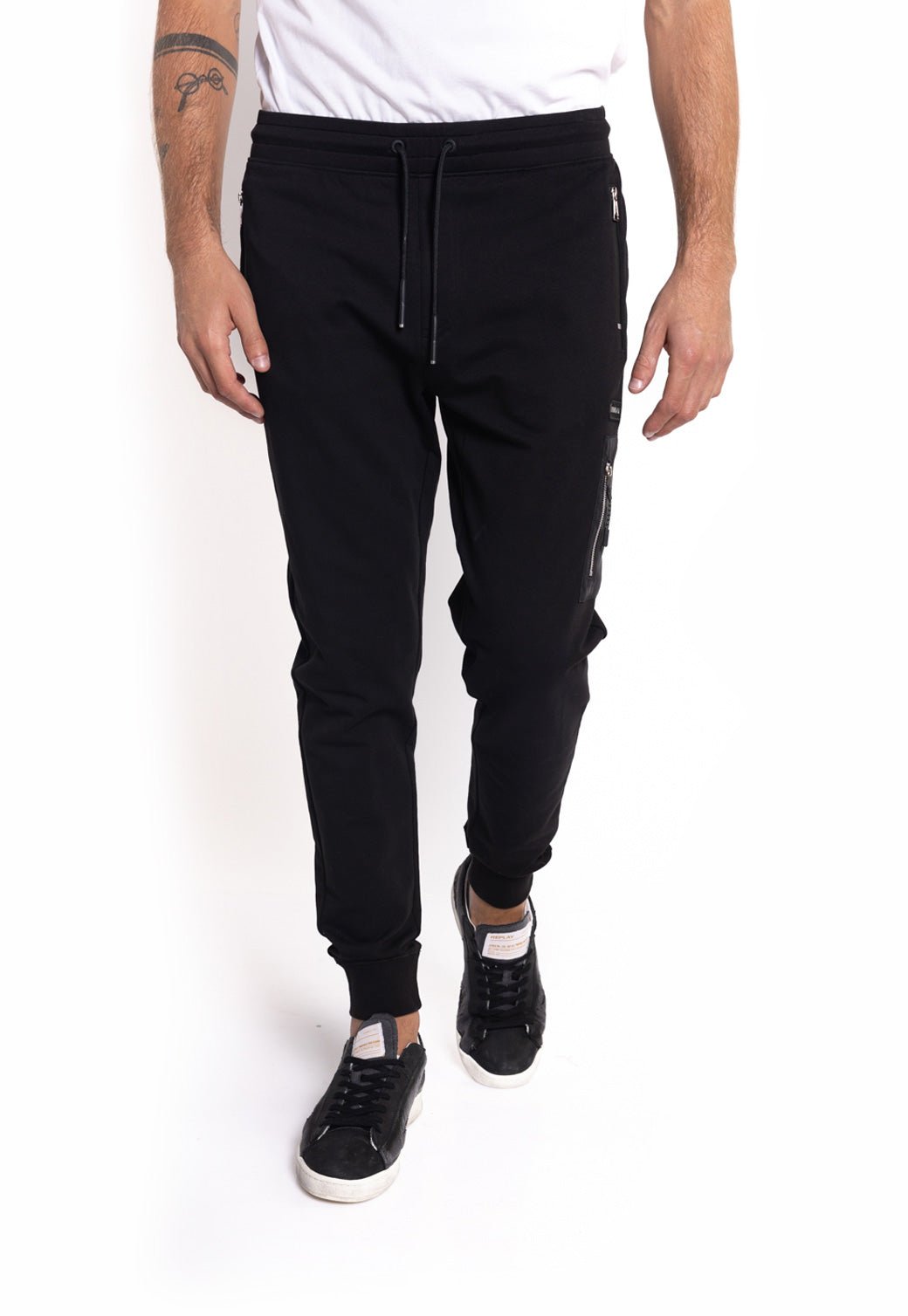 מכנסי טרנינג ארוכים גברים - Replay