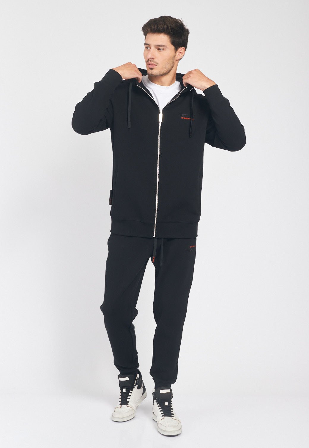 מכנסי טרנינג ארוכים עם כיסים גברים - Replay