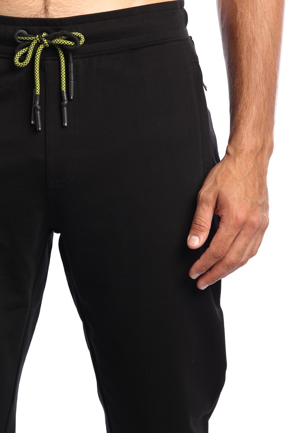 מכנסי טרנינג פרנץ' טרי ארוך לוגו גדול גברים - Replay