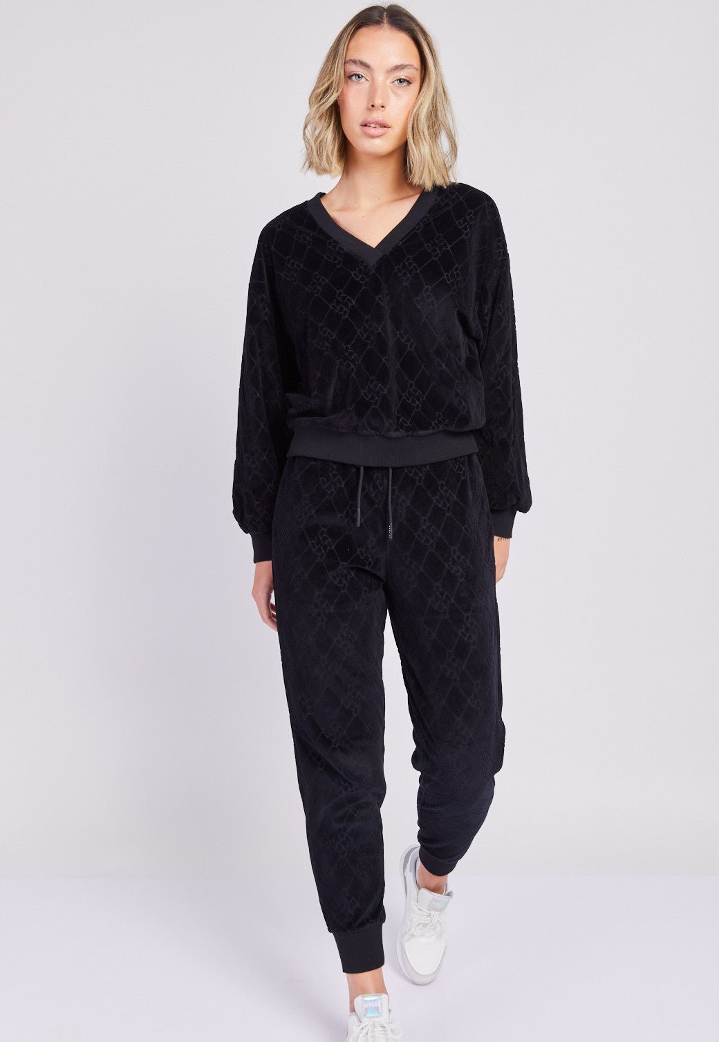 מכנסי טרנינג עם הדפס נשים - Replay