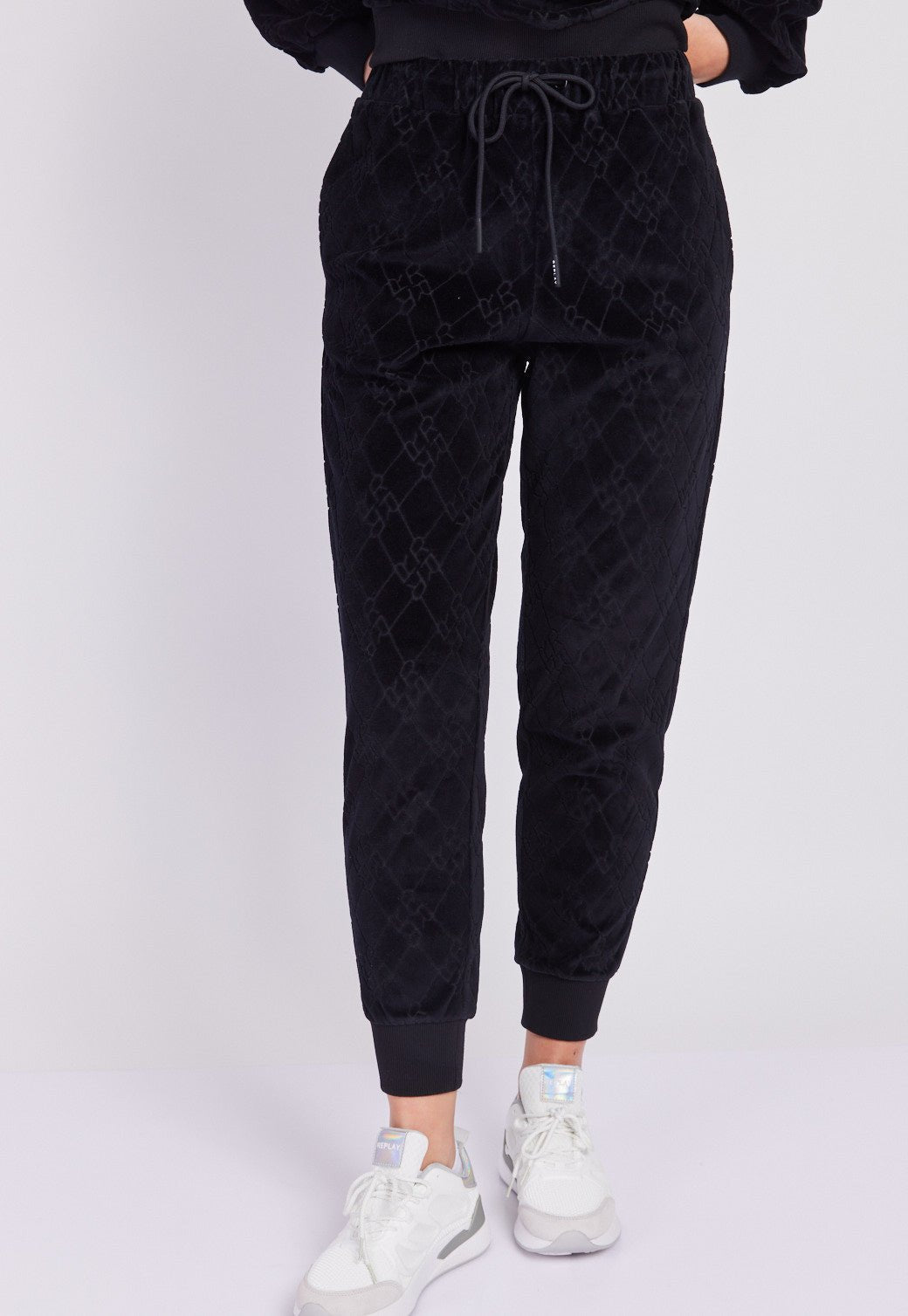 מכנסי טרנינג עם הדפס נשים - Replay