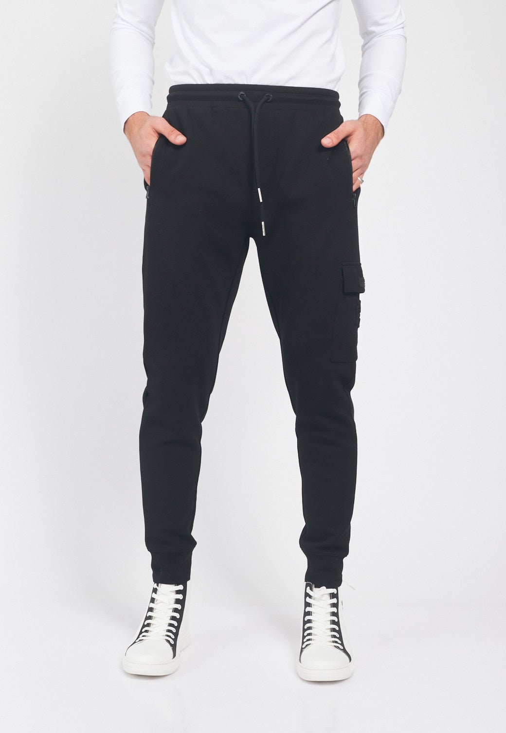 מכנסי טרנינג עם כיס ירך גברים - Replay